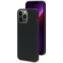 Mobiparts iPhone 13 Pro Max Siliconen Hoesje Backcover - Zwart