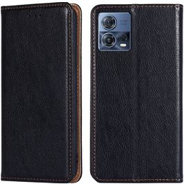 Mobigear Wallet Motorola Edge 30 Fusion Hoesje Bookcase Portemonnee - Zwart