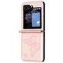 Mobigear Butterfly Samsung Galaxy Z Flip 6 Hoesje Backcover - Roségoud
