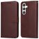 Mobigear Wallet Samsung Galaxy S24 Plus Hoesje Bookcase Portemonnee - Bruin