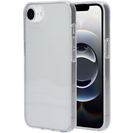 Mobiparts Classic Doorzichtig iPhone 16e Hoesje Flexibel TPU Backcover - Transparant
