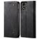 Mobigear Ranch Motorola Moto E14 Hoesje Bookcase Portemonnee - Zwart