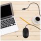 Macally Dynamouse Optische Bedrade Muis USB-A zwart