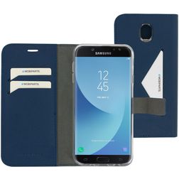 Mobiparts Classic Wallet Samsung Galaxy J7 (2017) Hoesje Bookcase Portemonnee - Blauw