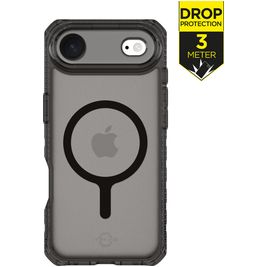ITSKINS Level 2 HybridMagFrost R iPhone Air MagSafe Hoesje Hardcase Backcover Shockproof - Zwart