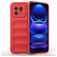 Mobigear Bumpy Xiaomi 13 Hoesje Flexibel TPU Backcover - Rood