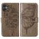 Mobigear Butterfly Samsung Galaxy A05 Hoesje Bookcase Portemonnee - Grijs