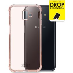 My Style Protective Flex Samsung Galaxy J6 Plus Hoesje Flexibel TPU Backcover Shockproof - Soft Pink