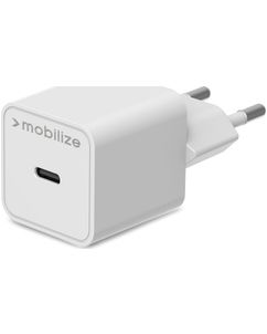 Mobilize Single USB-C Oplader Power Delivery 30W - Wit