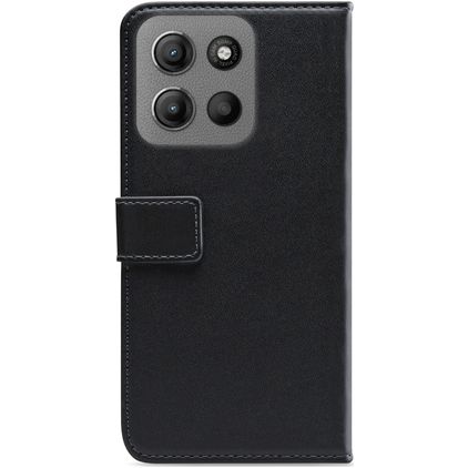 Mobilize Classic Gelly Wallet Motorola Moto G15 Hoesje Bookcase Portemonnee - Zwart