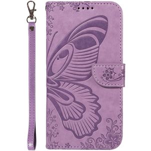 Mobigear Butterfly Samsung Galaxy S25 Plus Hoesje Bookcase Portemonnee - Paars