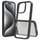 Mobigear Crystal iPhone 16 Pro Hoesje Hardcase Backcover - Zwart