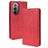 Mobigear Sensation Motorola Edge X30 Hoesje Bookcase Portemonnee - Rood