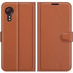 Mobigear Classic Samsung Galaxy Xcover 5 Hoesje Bookcase Portemonnee - Cognac