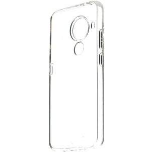 Mobiparts Classic Doorzichtig Nokia 3.4 Hoesje Flexibel TPU Backcover - Transparant