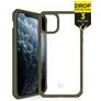 ITSkins HybridSolid iPhone 11 Pro Hoesje Hardcase Backcover Shockproof - Kaki