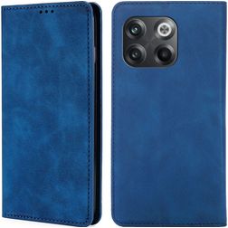 Mobigear Retro Slim OnePlus 10T Hoesje Bookcase Portemonnee - Blauw
