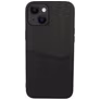 Valenta Card Slot iPhone 13 Hoesje Echt Leer Backcover met Pasjeshouder - Zwart