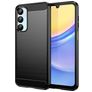 Mobigear Brushed Slim Samsung Galaxy A16 Hoesje Flexibel TPU Backcover - Zwart