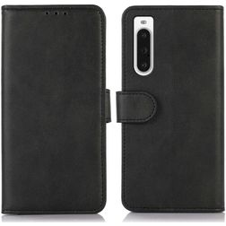 Mobigear Wallet Sony Xperia 10 V Hoesje Bookcase Portemonnee - Zwart