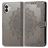 Mobigear Mandala Nothing Phone (2) Hoesje Bookcase Portemonnee - Grijs