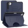 Mobigear Magnetic Folio iPad Pro 11 Inch (2025) Hoes Bookcase + Stylus Houder - Marineblauw