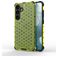 Mobigear Honeycomb Samsung Galaxy S24 Hoesje Hardcase Backcover Shockproof - Groen