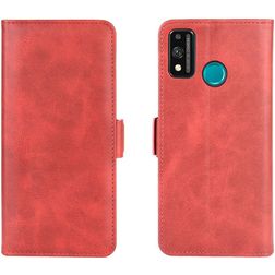 Mobigear Slim Magnet HONOR 9X Lite Hoesje Bookcase Portemonnee - Rood