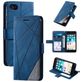 Mobigear Rhombus iPhone 7 Hoesje Bookcase Portemonnee - Blauw