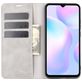 Mobigear Retro Slim Xiaomi Redmi 9A Hoesje Bookcase Portemonnee - Grijs