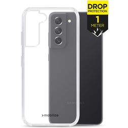 Mobilize Naked Protection Doorzichtig Samsung Galaxy S21 FE Hoesje Hardcase Backcover Shockproof - Transparant