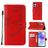 Mobigear Butterfly Samsung Galaxy A55 Hoesje Bookcase Portemonnee - Rood
