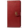 Mobigear Snap Button Nokia 5.3 Hoesje Bookcase Portemonnee - Rood