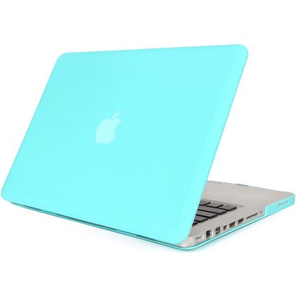 Mobigear Matte MacBook Pro 15 Inch (2008-2012) Hoes Hardshell Laptopcover MacBook Case - Turquoise - Model A1260 / A1286