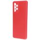 Mobiparts Samsung Galaxy A73 Siliconen Hoesje Backcover - Scarlet Red