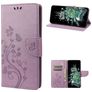 Mobigear Butterfly OnePlus 10T Hoesje Bookcase Portemonnee - Paars