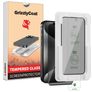 GrizzlyCoat AlignPro AntiSpy iPhone 15 Glazen Screenprotector Privacy - Case Friendly + Installatie Frame