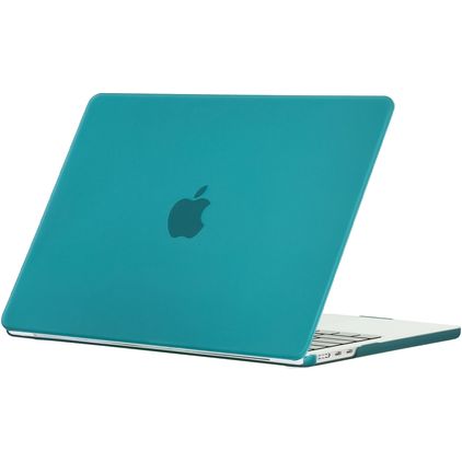 Mobigear Matte MacBook Air 15 Inch (2023-2026) Hoes Hardshell Laptopcover MacBook Case - Groen - Model A2941 / A3114 / A3241 / A3448