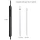 Mobigear Pencil Sleeve Apple Pencil (Gen. 2) Hoesje Flexibel TPU - Zwart