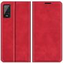 Mobigear Retro Slim Wiko Power U20 Hoesje Bookcase Portemonnee - Rood