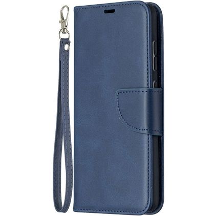 Mobigear Excellent Samsung Galaxy A52s 5G Hoesje Bookcase Portemonnee - Blauw