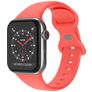 Mobigear Sport Dual Siliconen Apple Watch Bandje Druksluiting - 42/41/40/38 mm - Koraal