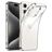 Mobigear Basics Doorzichtig iPhone 15 Pro Hoesje Flexibel TPU Backcover - Transparant