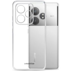 Mobilize Gelly Doorzichtig Realme GT 6 Hoesje Flexibel TPU Backcover - Transparant
