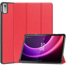 Mobigear Tri-Fold Lenovo Tab P11 Gen 2 Hoes Bookcase - Rood