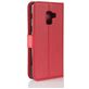 Mobigear Classic Samsung Galaxy A8 (2018) Hoesje Bookcase Portemonnee - Rood