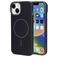 Mobiparts Slim Line iPhone 15 MagSafe Hoesje Hardcase Backcover - Onyx Black