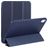 Mobigear Tri-Fold Gel iPad Mini 6 (2021) Hoes TPU,Kunstleer Bookcase - Donkerblauw