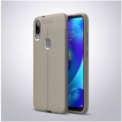 Mobigear Luxury Xiaomi Mi Play Hoesje Flexibel TPU Backcover - Grijs