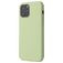 Mobigear Rubber Touch iPhone 12 Mini Siliconen Hoesje Backcover - Pastelgroen